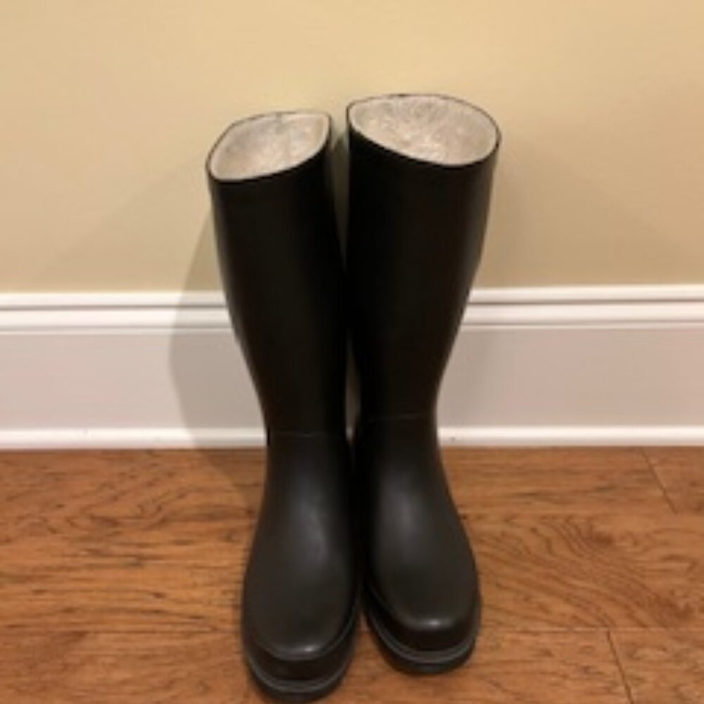 Lands' End Insulated Tall Rain Boots - Womens Size 10